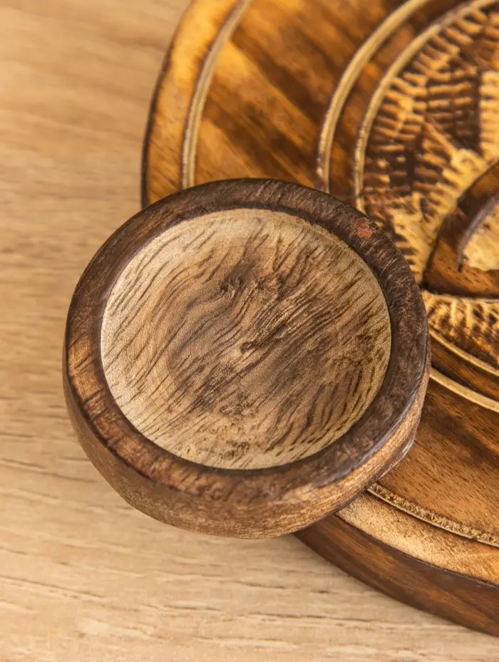 Подставка под благовония "Трикверт" дерево 16,5 см