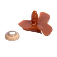 Носик винтовой с заглушкой, набор 3 шт., размер 1 шт: 4 &times; 2,8 см