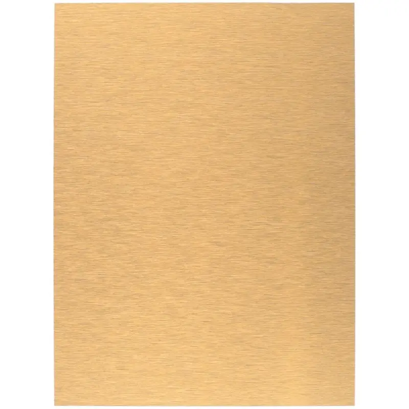 Плакетка Plaque, большая, вишня с золотистой пластиной