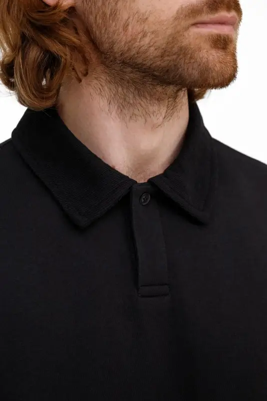 Рубашка поло унисекс Tiimi, черная, размер XS/S