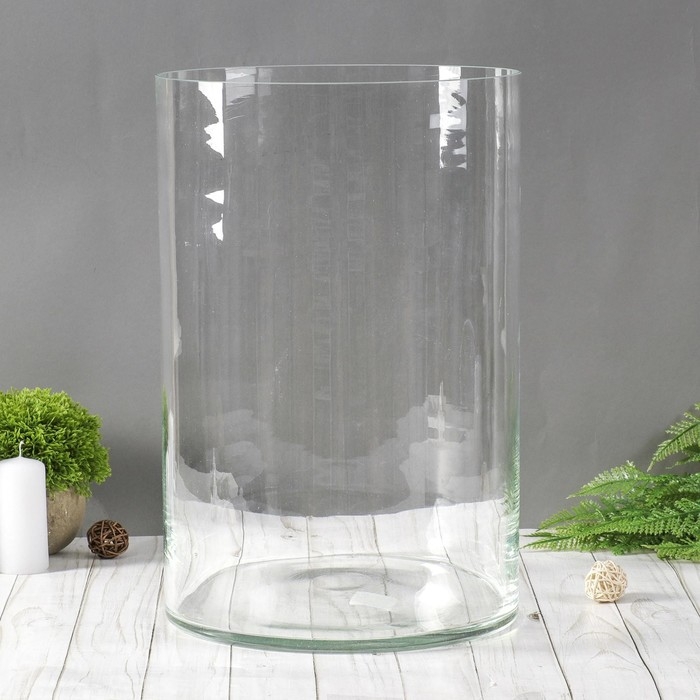 Ваза "Трубка 250" h-38. d-25 см 17 л