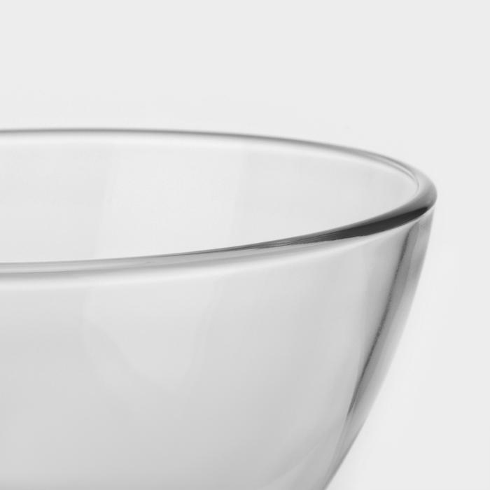 Салатник стеклянный &laquo;Гладкий&raquo;, 500 мл, d=13 см