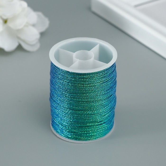 Нить люрекс для творчества 18 м, цв. ассорти №1