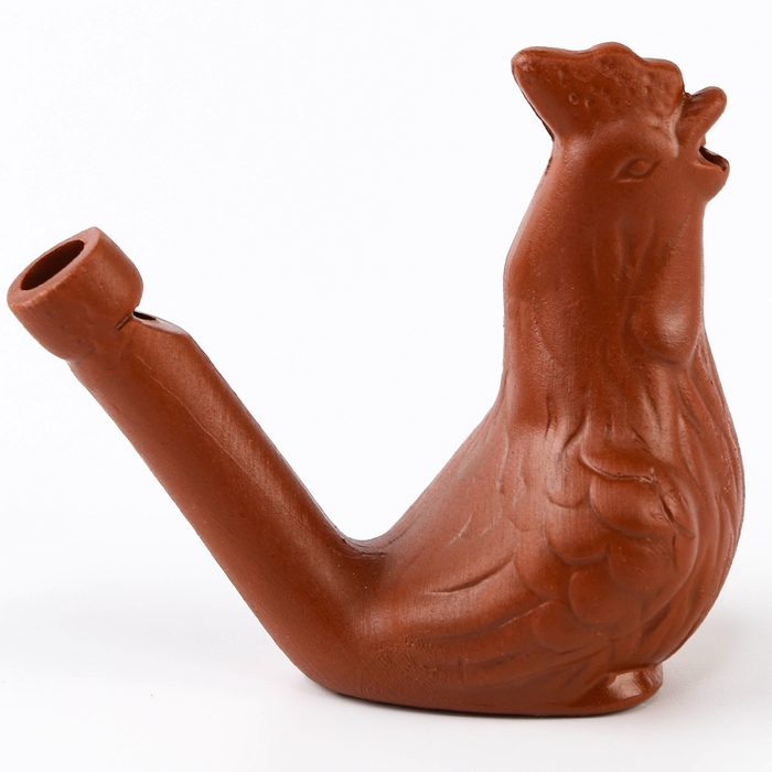 Свистулька керамическая &laquo;Петушек&raquo;, для росписи 3,5 &times; 6,5 &times; 6,2 см