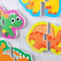 Мягкий пазл для малышей &laquo;Динозаврики&raquo;, 10 пазлов, Крошка Я