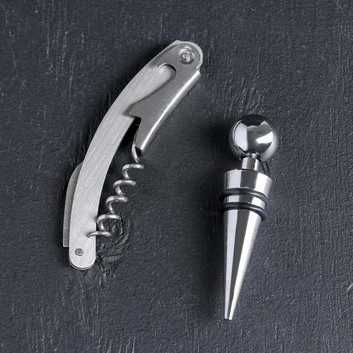 Набор для вина &laquo;Сардиния&raquo;, 2 предмета: штопор и пробка