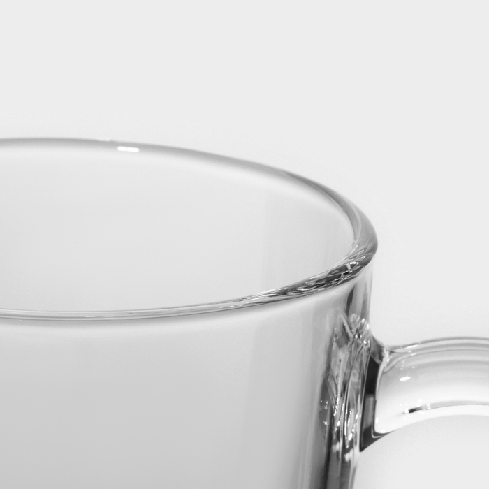 Кружка стеклянная Basic, 350 мл