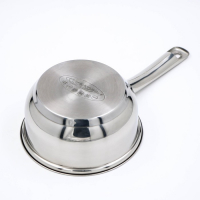 Ковш &laquo;Гретта&raquo;, 1,6 л, d=16 см, капсульное дно, стеклянная крышка, металлическая ручка, индукция