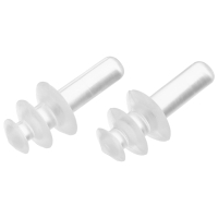 Очки для плавания детские ONLYTOP, беруши, цвет жёлтый/голубой