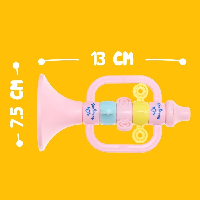 Труба детская &laquo;Весёлый малыш&raquo;, цвета МИКС