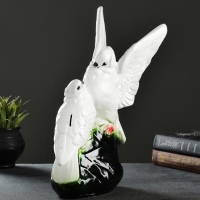 Копилка для денег &laquo;Два голубя&raquo;, гипс, 37 см