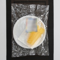 Набор пластиковой одноразовой посуды на 6 персон &laquo;Пикничок&raquo;, цвет МИКС