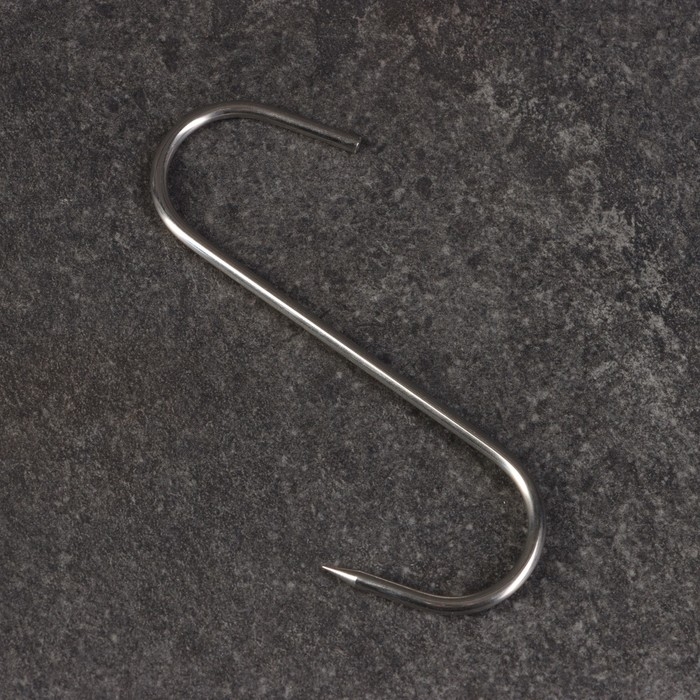 Крюк для копчения одинарный, 15см