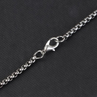 Кулон-амулет &laquo;Помпеи&raquo; перышко, цвет красный в чернёном серебре, 70 см