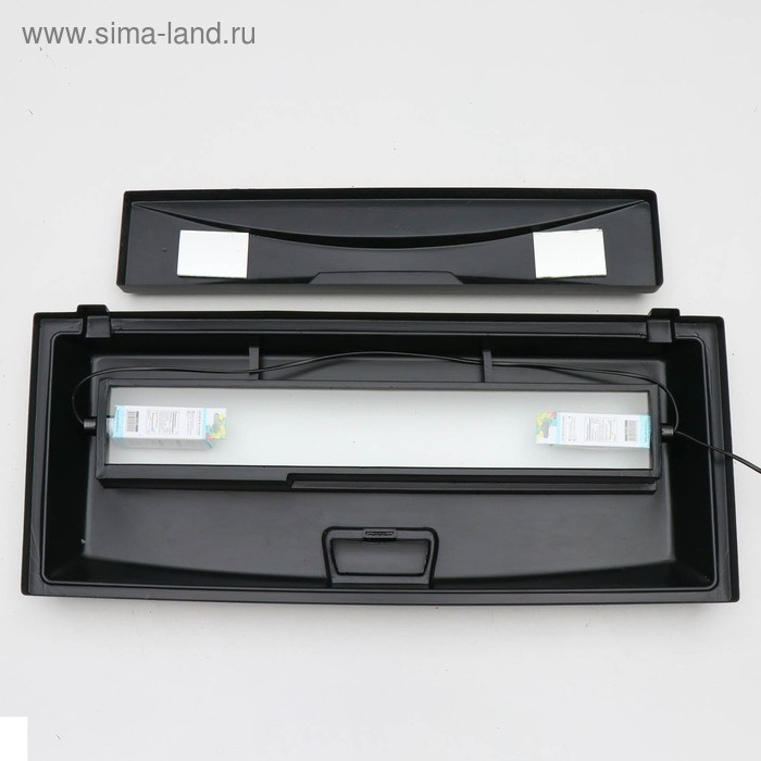 Крышка для прямоугольного аквариума, 100 литров, диодная лампа-2шт, 75,5 х 34 х 10 см