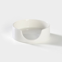 Набор бамбуковых подставок под кружки на керамической подставке BellaTenero, 4 предмета, 9,7&times;0,4 см