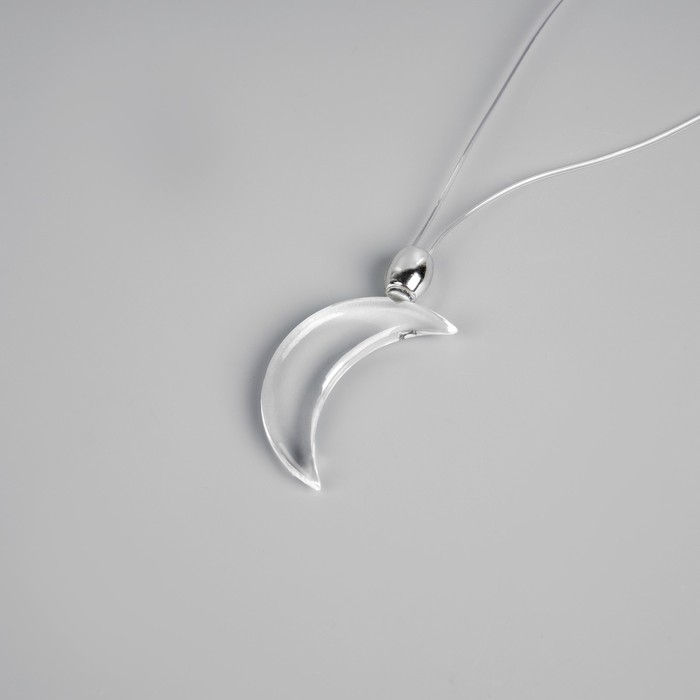 Светодиодный кулон &laquo;Полумесяц&raquo; 60 см, батарейки, свечение мульти (RGB)