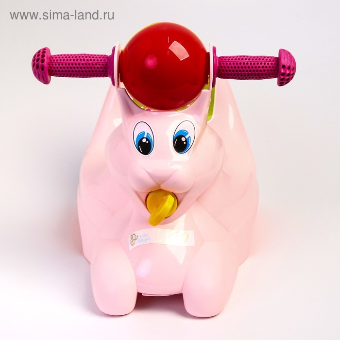 Горшок детский в форме игрушки &laquo;Зайчик Lapsi&raquo;, цвет розовый