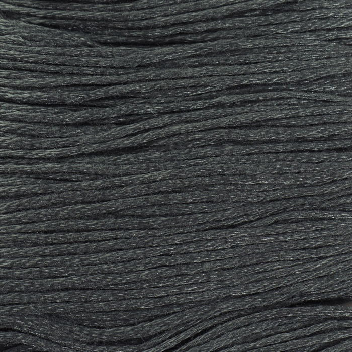 Набор ниток мулине №413, 8 &plusmn; 1 м, 6 шт, цвет тёмно-серый