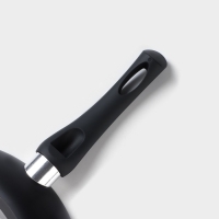 Сковорода Доляна Basic, d=28 см, антипригарное покрытие, индукция, цвет чёрный