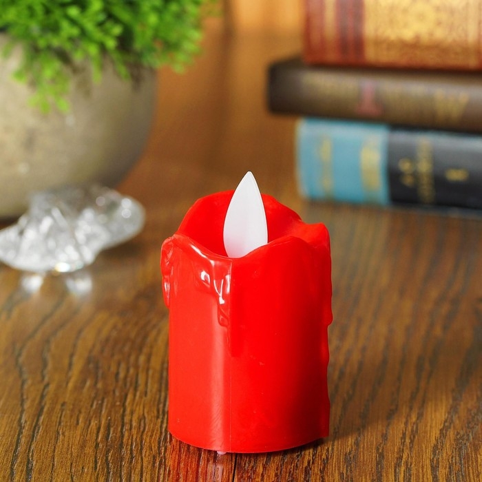 Свеча светодиодная &laquo;Самоцвет&raquo;, горит жёлтым