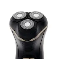 Электробритва Sakura SA-5417BK, роторная, 3 головик, триммер, чёрная