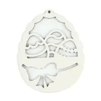 Подвеска деревянная на Пасху &laquo;Корзинка&raquo;, 8&times;10 см