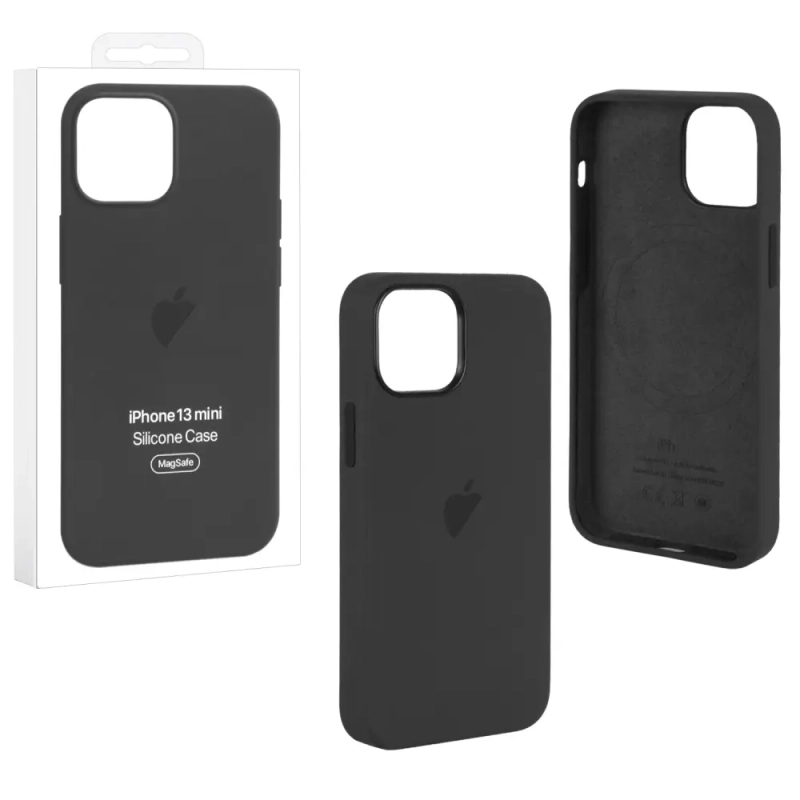 Чехол iPh 13 Mini Silicon Case 100% ORG Midnight