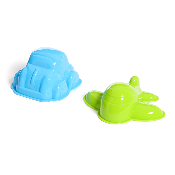 Песочный набор №3 &laquo;Пончик&raquo;: ведро, сито, кольцо, звезда, 2 формочки, лопата, МИКС