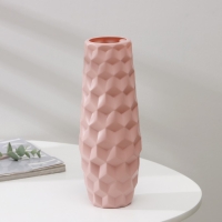 Ваза для цветов, 7&times;6,5&times;26 см, 1,3 л, цвет МИКС