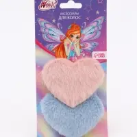 Заколка для волос &laquo;Сердечки&raquo; 2 шт, Винкс