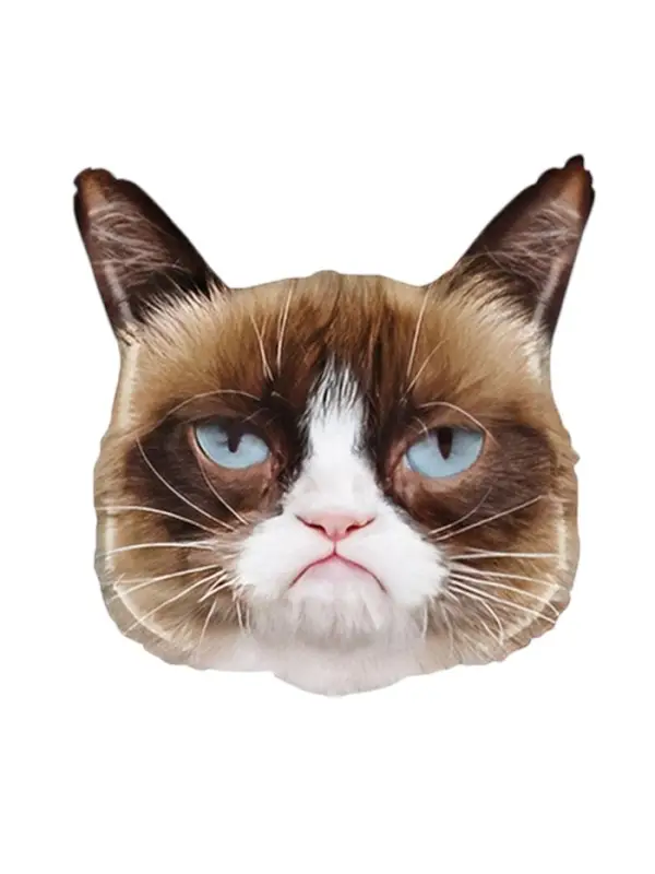 Воздушный шар фольгированный 26" "Сердитая кошка"