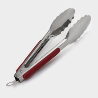 Щипцы кухонные Доляна &laquo;Универсал&raquo;, 21,5 см, прорезиненная ручка