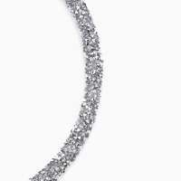 Колье &laquo;Шанталь&raquo;, цвет серебряный, 30 см