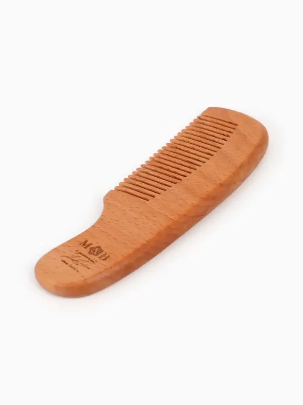 Набор деревянных расчесок детских с натуральной щетиной, 3 шт в коробке, M&B