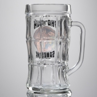 Кружка стеклянная пивная &laquo;Знатный банщик&raquo;, 500 мл
