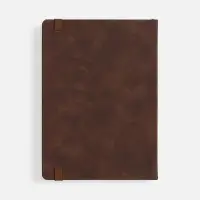 Ежедневник Urban Hard, недатированный, коричневый