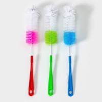 Ёршик для посуды Доляна, 5&times;38 см, цвет МИКС