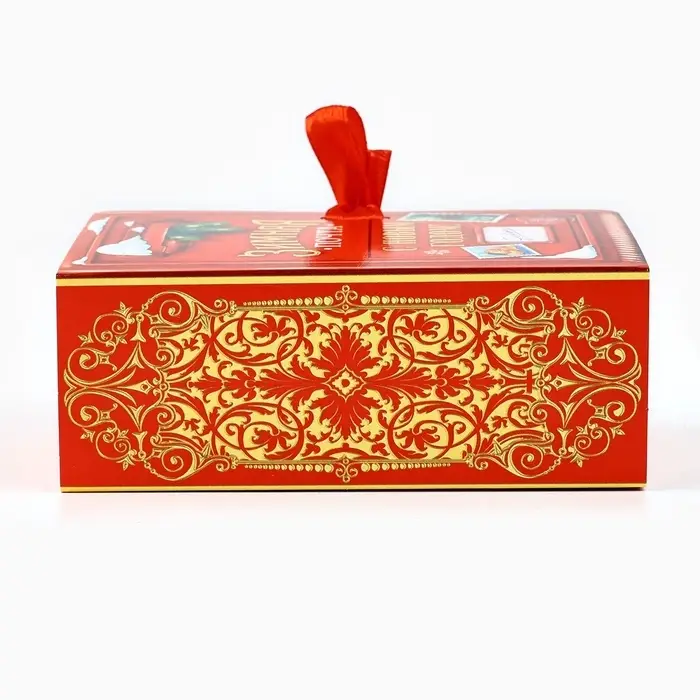 Складная новогодняя коробка-книга &laquo;Зимняя почта&raquo;, 12 х 8 х 4,5 см