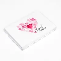 Коробка для печенья, &laquo;Люблю&raquo; 22&times;15&times;3 см