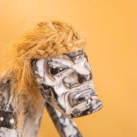 Сувенир &laquo;Абориген музыкант&raquo;, 14&times;8&times;16 см, дерево