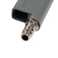 Краскораспылитель пневматический ТУНДРА, до 4 бар, сопло 1.5 мм, нижний бачок 0.75 л