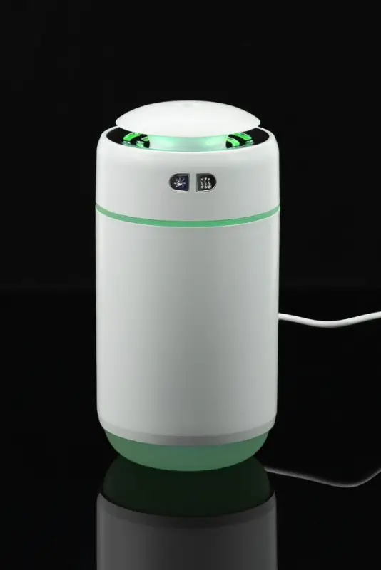 Настольный увлажнитель воздуха с подсветкой DH07, белый