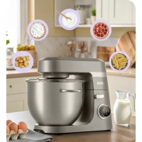 Цельнометаллический планетарный миксер КТ-4443 - 800 Вт