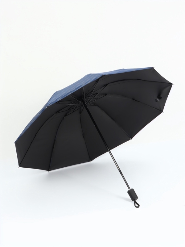 Зонт механический &laquo;Узор&raquo;, эпонж, 4 сложения, 10 спиц, R = 53/60 см, D = 120 см, цвет МИКС