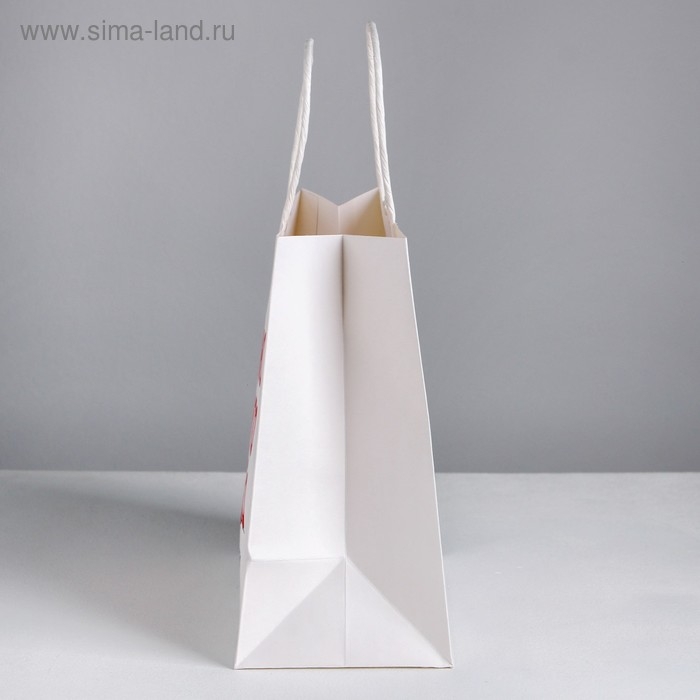 Пакет подарочный, упаковка, &laquo;Я люблю тебя&raquo;, 22 х 22 х 11 см