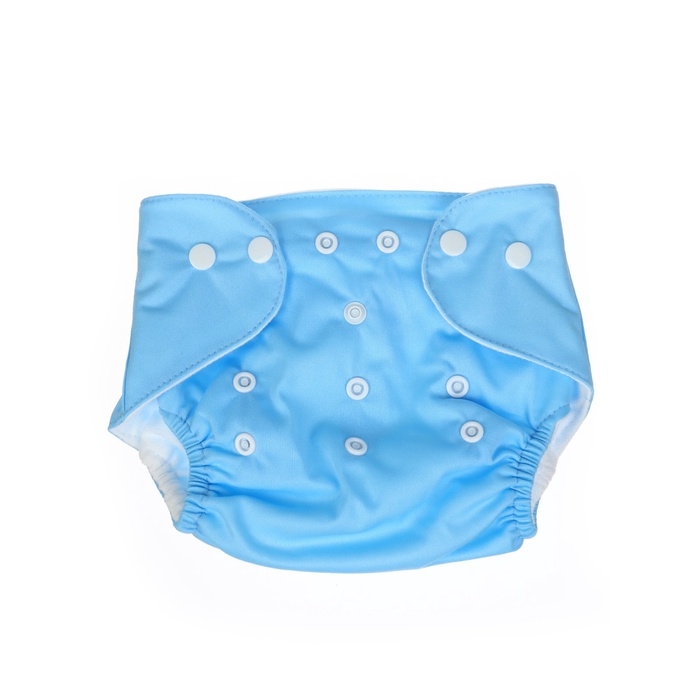 Многоразовый подгузник M&B &laquo;Наш сыночек&raquo;, 3-15 кг, голубой