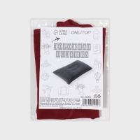 Подушка дорожная, надувная, 38 &times; 24 см, цвет МИКС