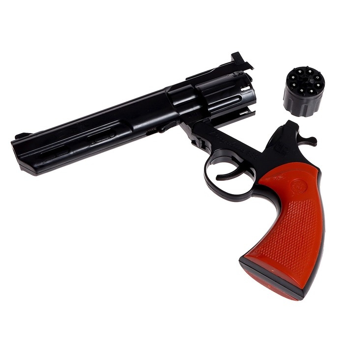 Пистолет &laquo;Рейнджер плюс блэк&raquo;, стреляет 8-ми зарядными пистонами