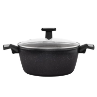 Кастрюля 2,3 литра Monolit-20C крышка индукция антипригарное